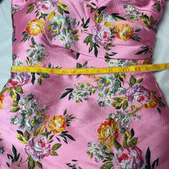 strapless open back dress BEC + BRIDGE MARISOL MINI DRESS  Effie's Inc